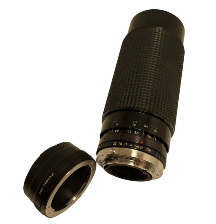 Sony E-mount adapted KALIMAR 60-300 mm F/3.9 Telephoto Zoom Lens