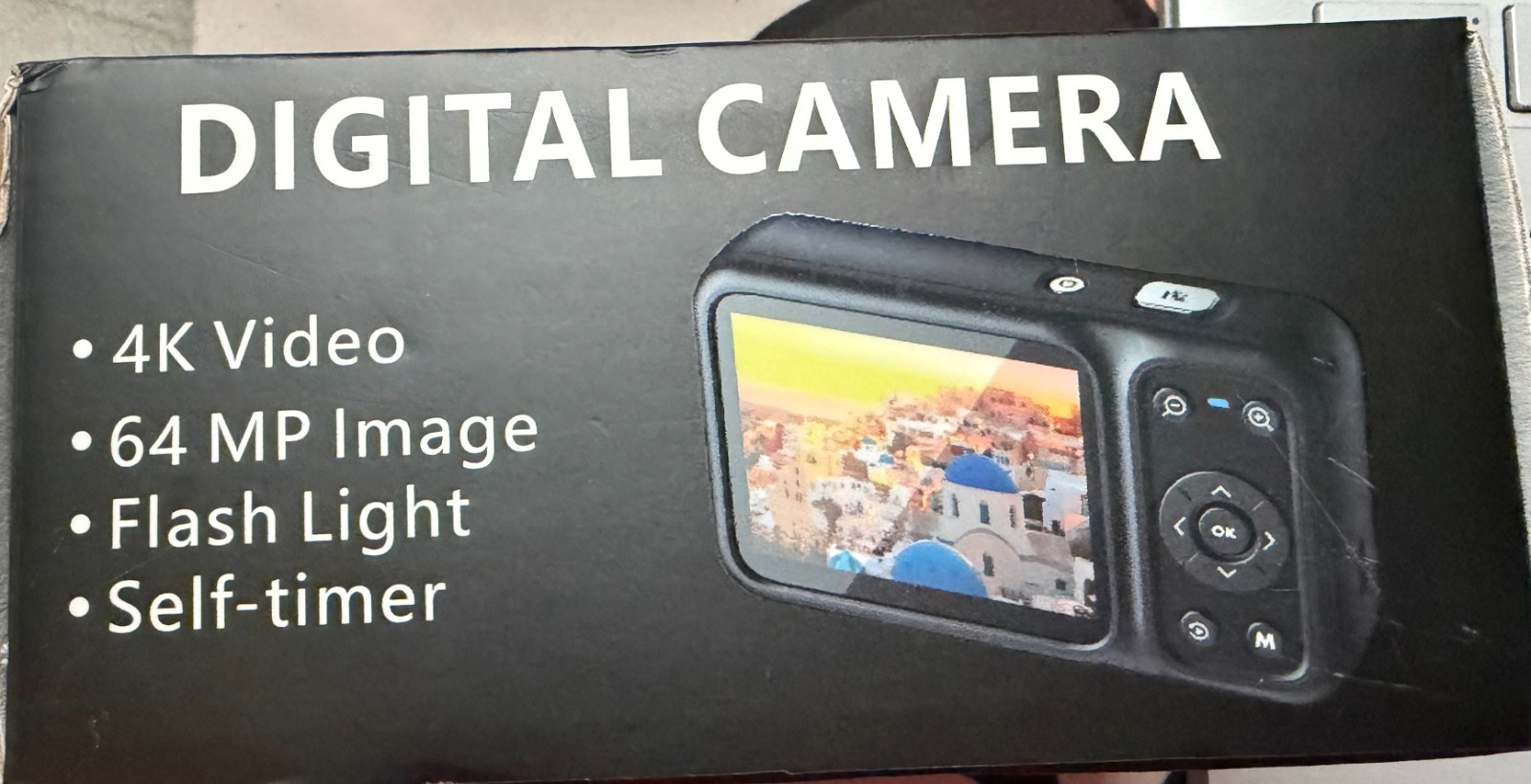 NEW Digital Camera, 4K 64MP Dual Screens Camera, 18X Zoom, Point & Shoot Digital