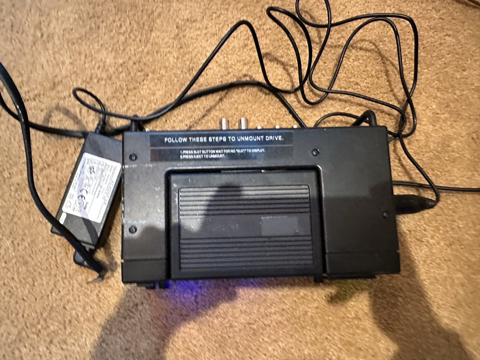 AJA Ki Pro Portable Recorder w/ KI-STOR250-RO 250GB Drive, Power Supply