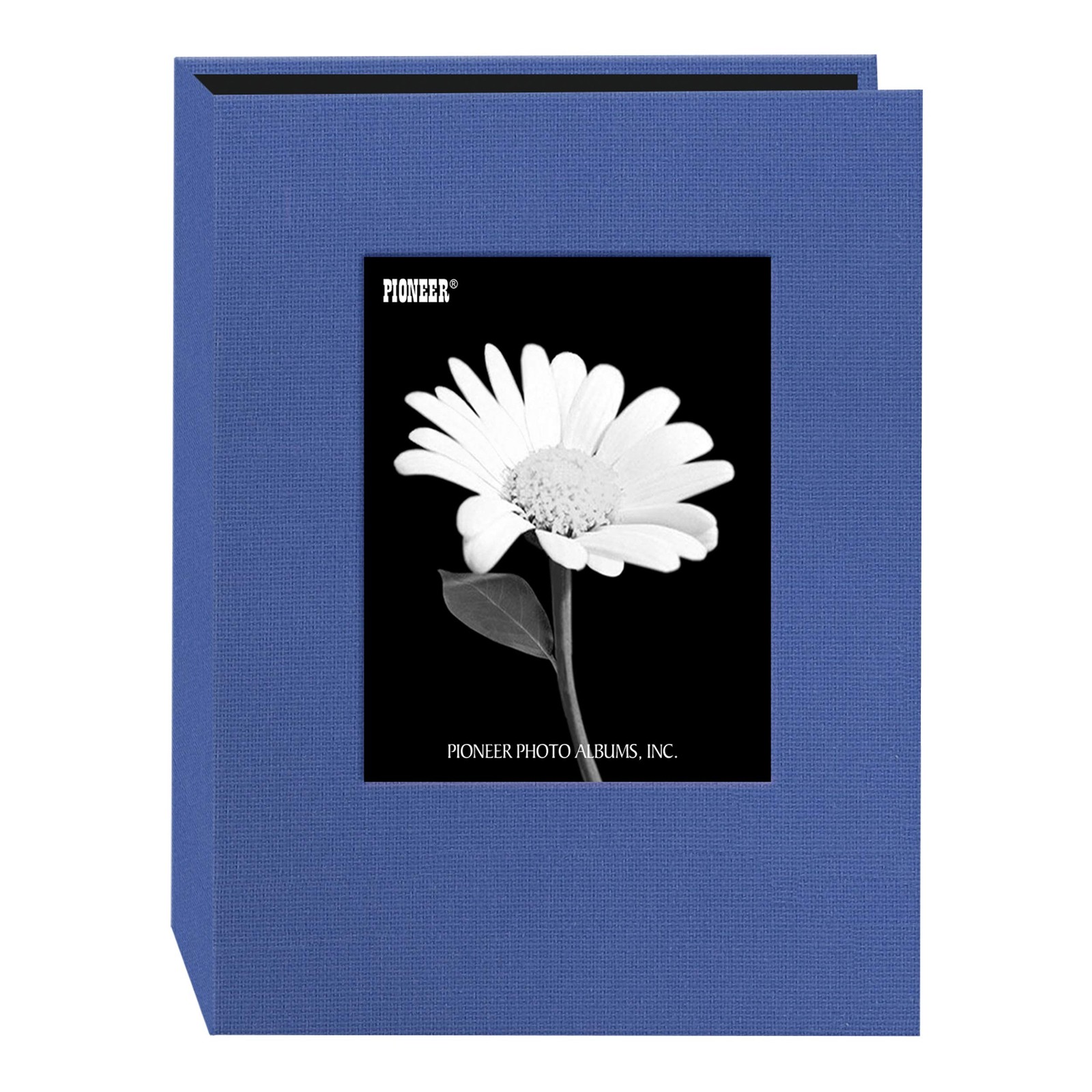 Photo Album Sky Blue Fabric Cover Holds 24 Photos 5″x7″ – Acid Free, PVC Free