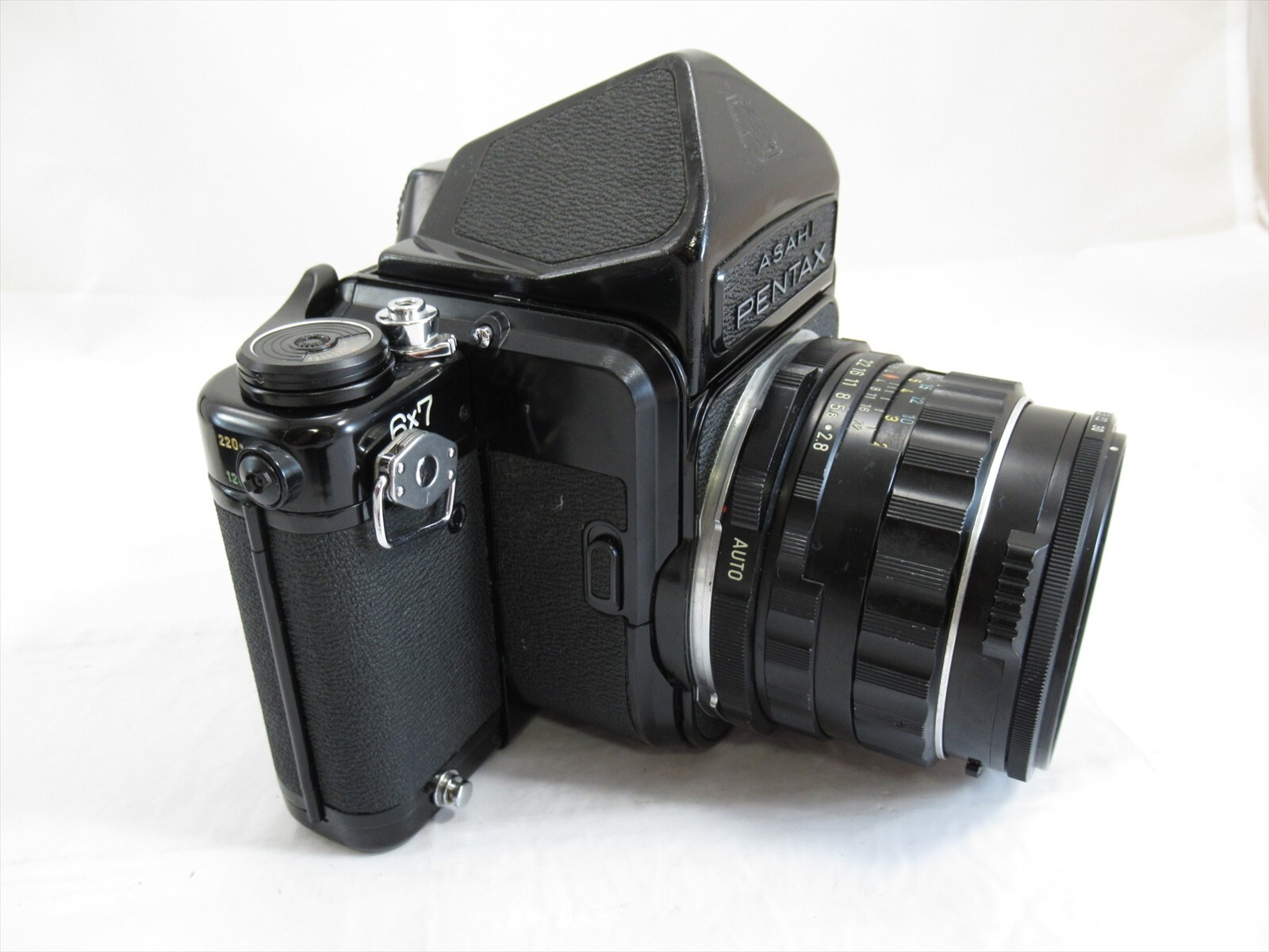 Pentax 6×7 Medium Format SLR Film Camera M-up w/6×7 90mm f/2.8 LS Lens #4605