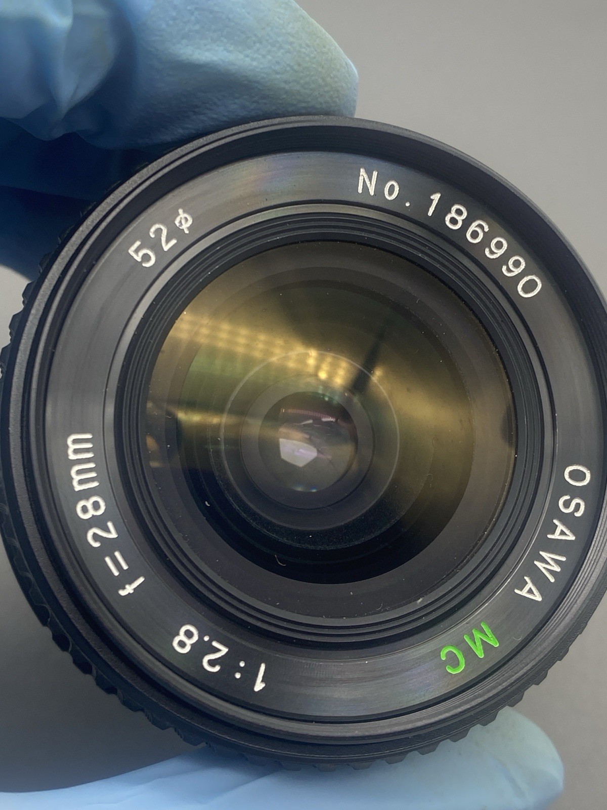 Osawa MC 28mm f/2.8 Lens Pentax K mount; IOB; Parts & Repair; Broken Aperture