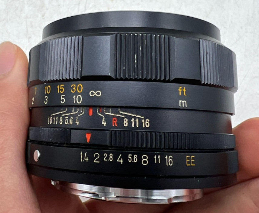Konica Hexanon AR 57mm F1.4 Konica AR Mount Lens For SLR/Mirrorless Cameras