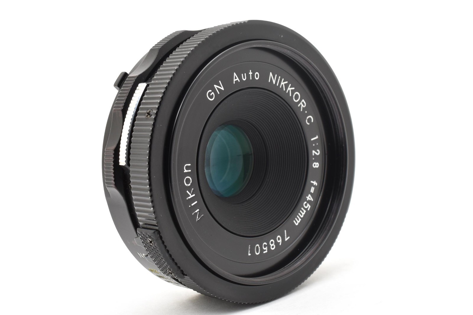 [TOP MINT] Ai converted Nikon GN Auto Nikkor C 45mm F2.8 Pancake Lens Japan