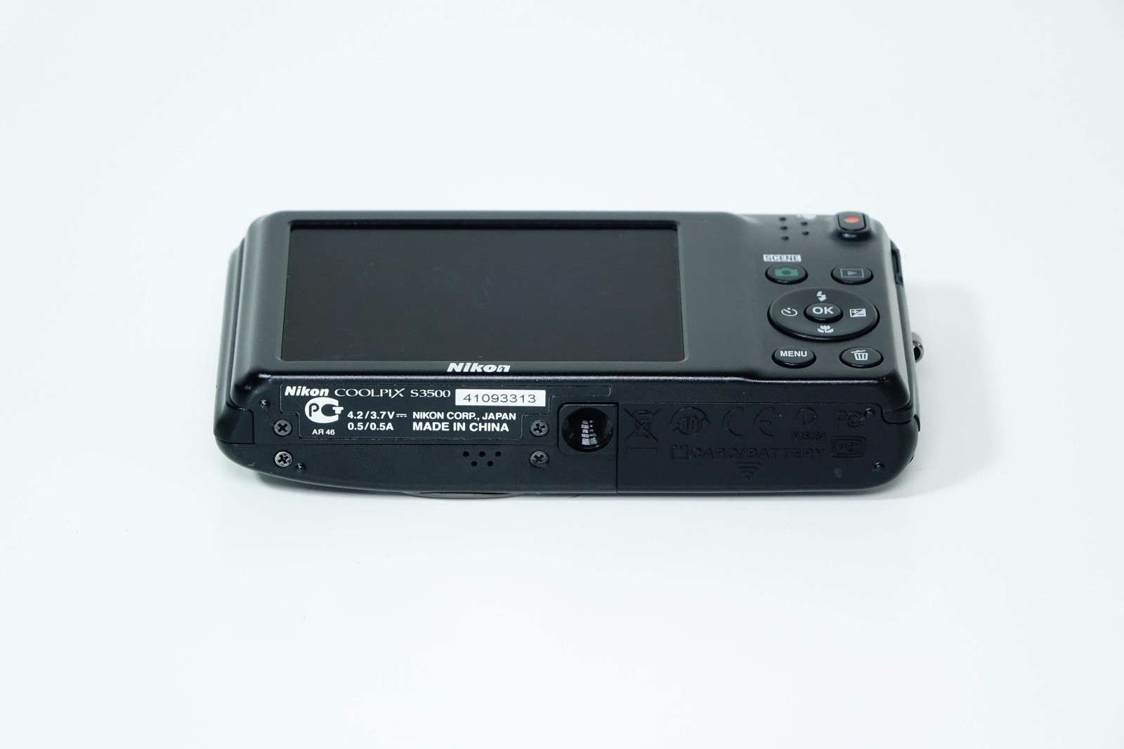 Nikon Coolpix S3500 Black Compact 20.1MP + Case, 1GB SD – 12 MONTH WARRANTY