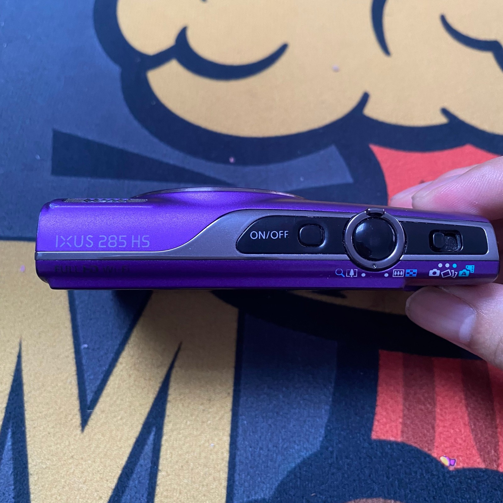 Canon PowerShot IXUS 285 HS 12X Optical Zoom Digital Camera Purple