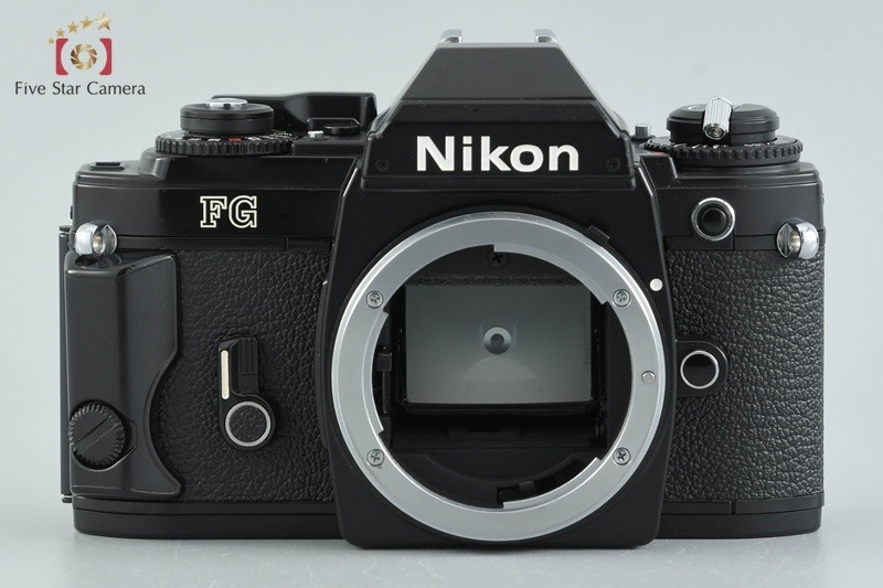 Nikon FG Black 35mm SLR Film Camera Body