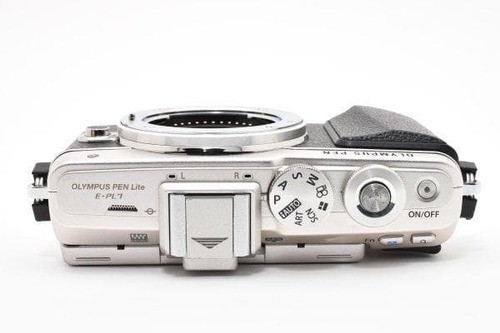 Olympus PEN Lite E-PL7 Mirrorless Camera Body Black Tested Japan