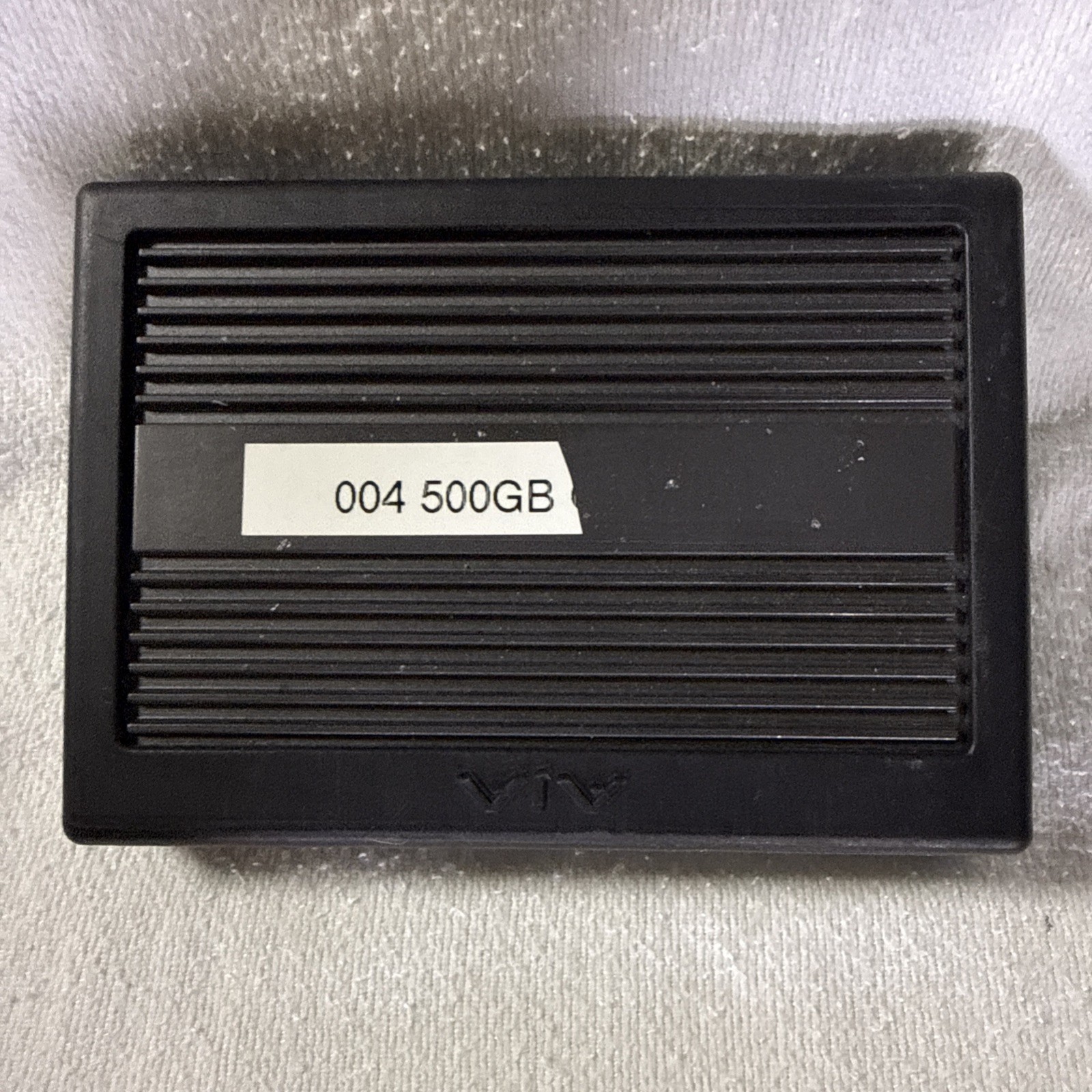 AJA KiStor 500GB Storage Module (Model: KI-STOR500-R0) with Power Supply