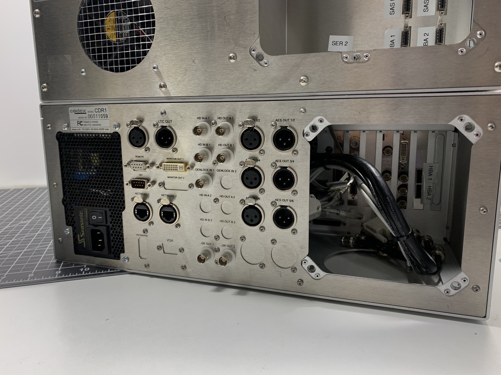 Codex CDR1 Rackmount Audio Recorder with CDB1 Disk Pack | #R614