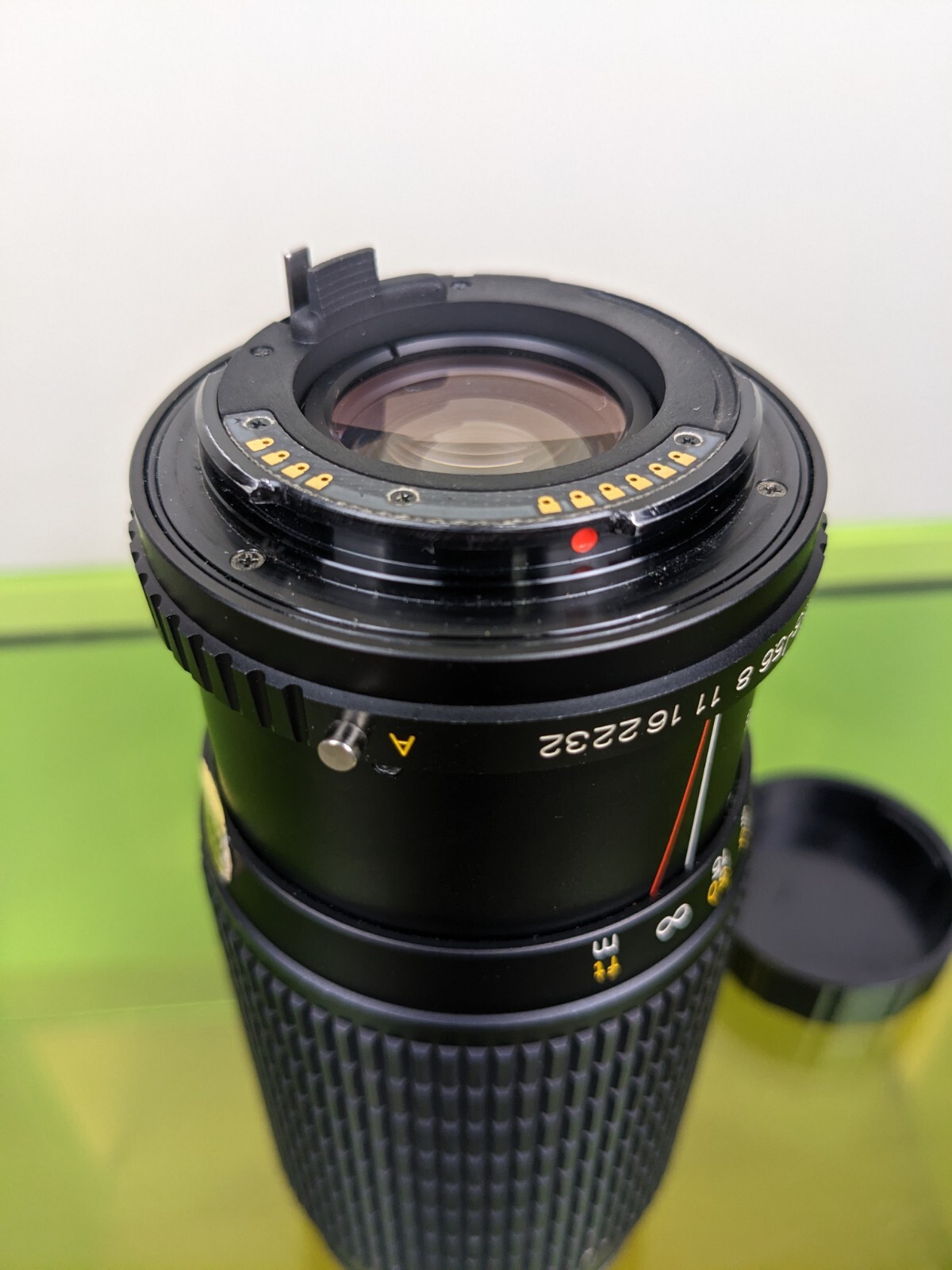 OSAWA MC MARK II ZOOM LENS 1:4.5, 80-205MM, 52MM MACRO & CASE VG TESTED