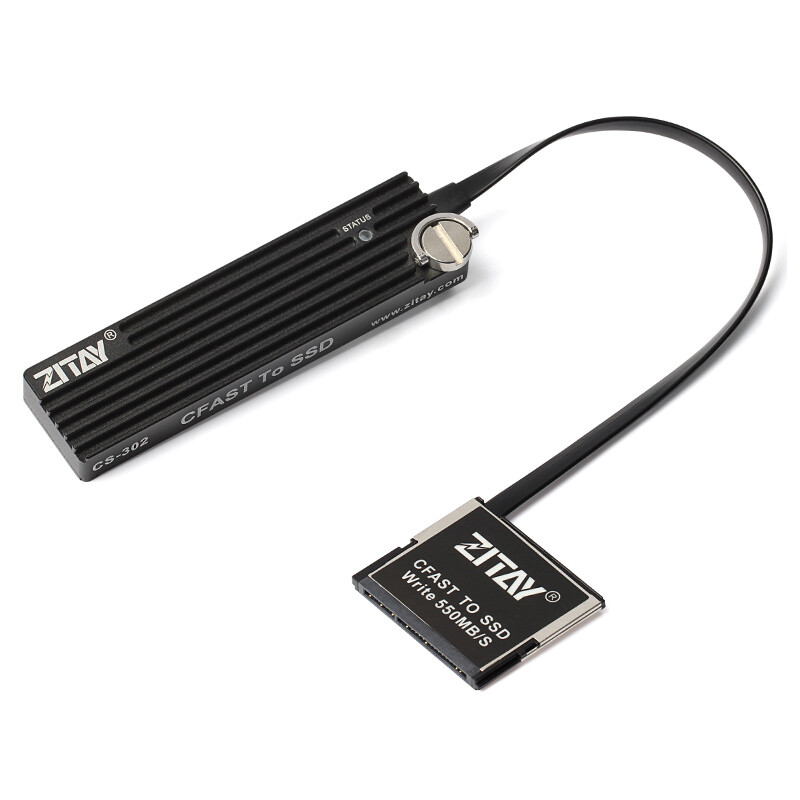 CFast 2.0 to mSATA SSD Card Adapter Converter Compatible with Z CAM E2 4K Cinema