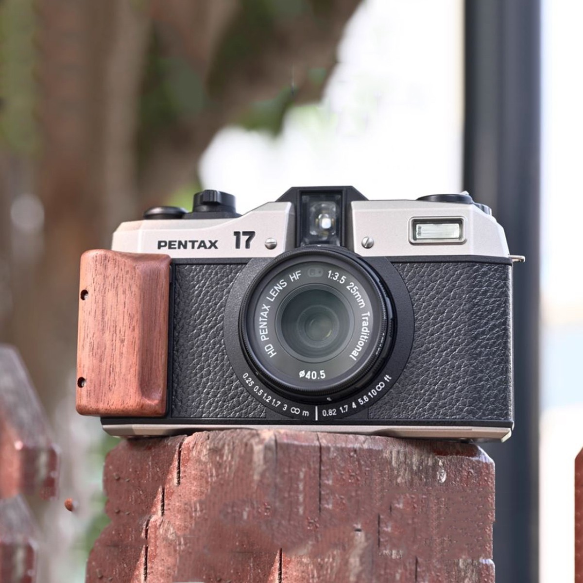Handcrafted Wood Wooden Camera Hand Grip Suitable For Pentax 17, Camera Handle