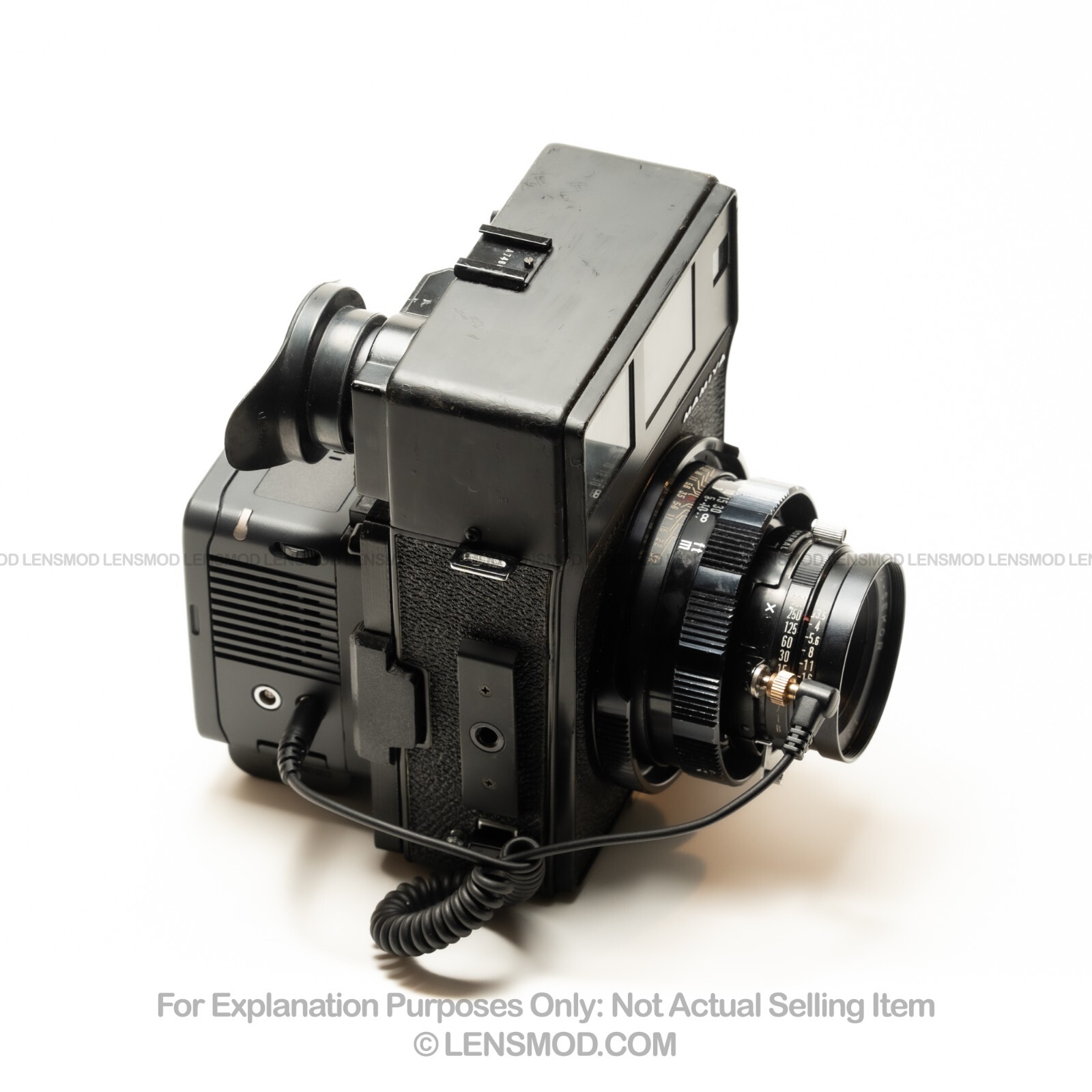 Adapter for Mamiya Universal Press and “M645” Digital Back