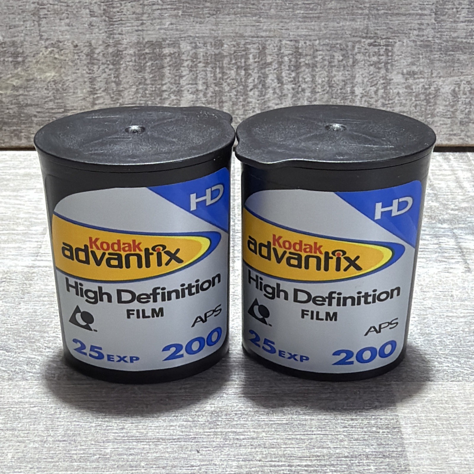 NEW Lot Of 2 Kodak Advantix APS 200 High-Definition Film, 25-EXP – Expired Item