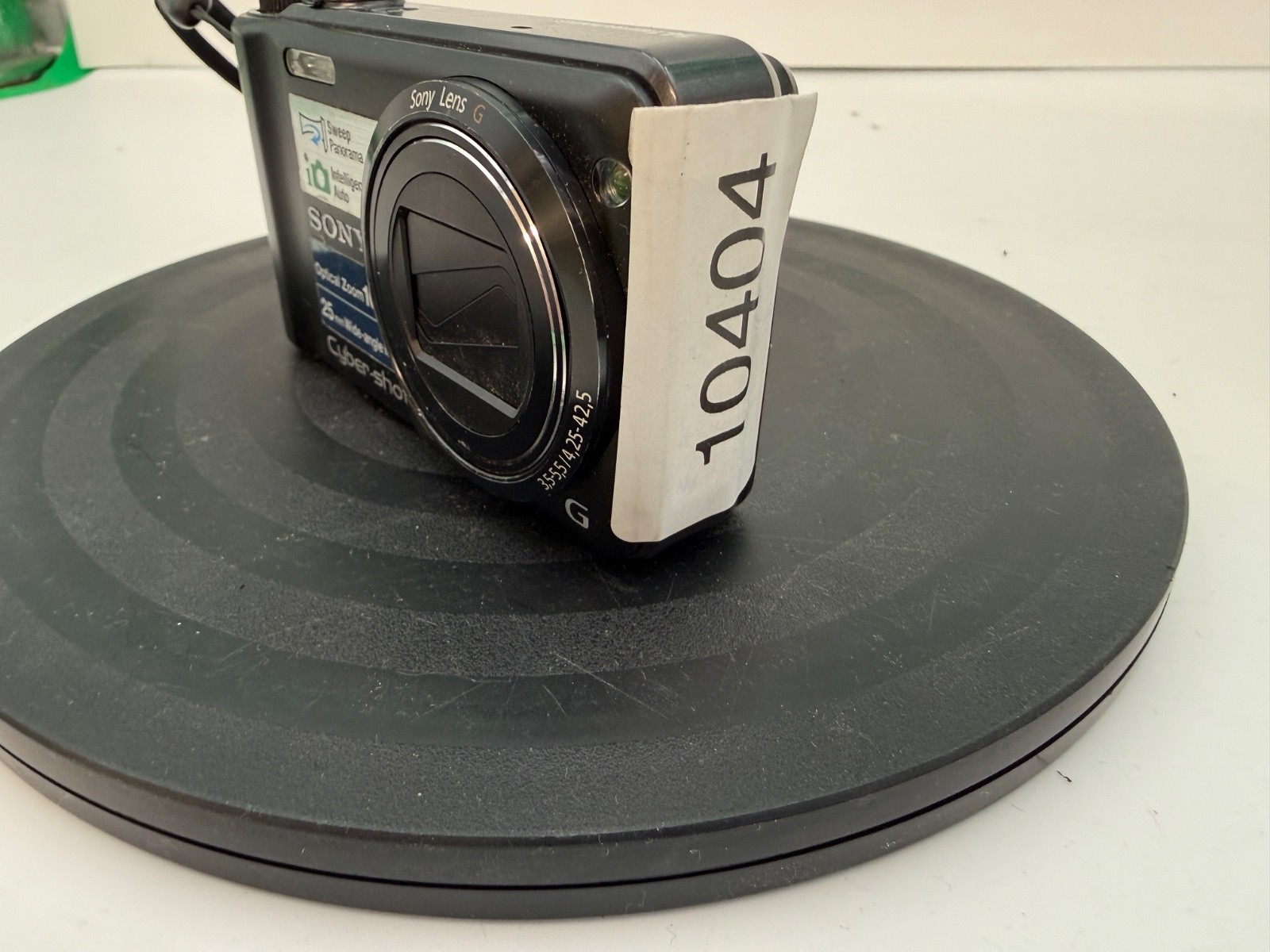 Sony Cyber-Shot DSC-H55 14.1MP 10x Opti Zoom Digital Black Camera Tested/Works