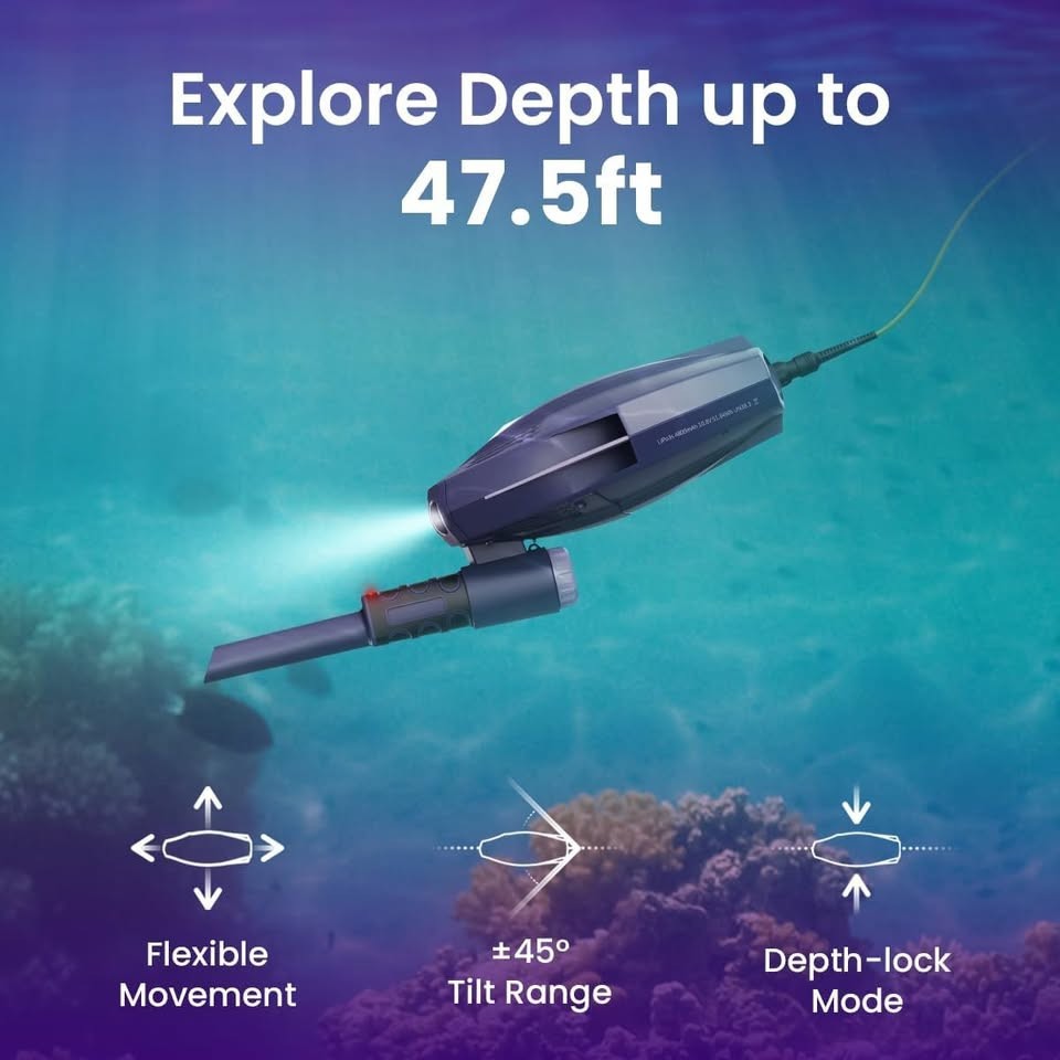 CHASING Dory Explore Underwater Treasure Hunting Drone