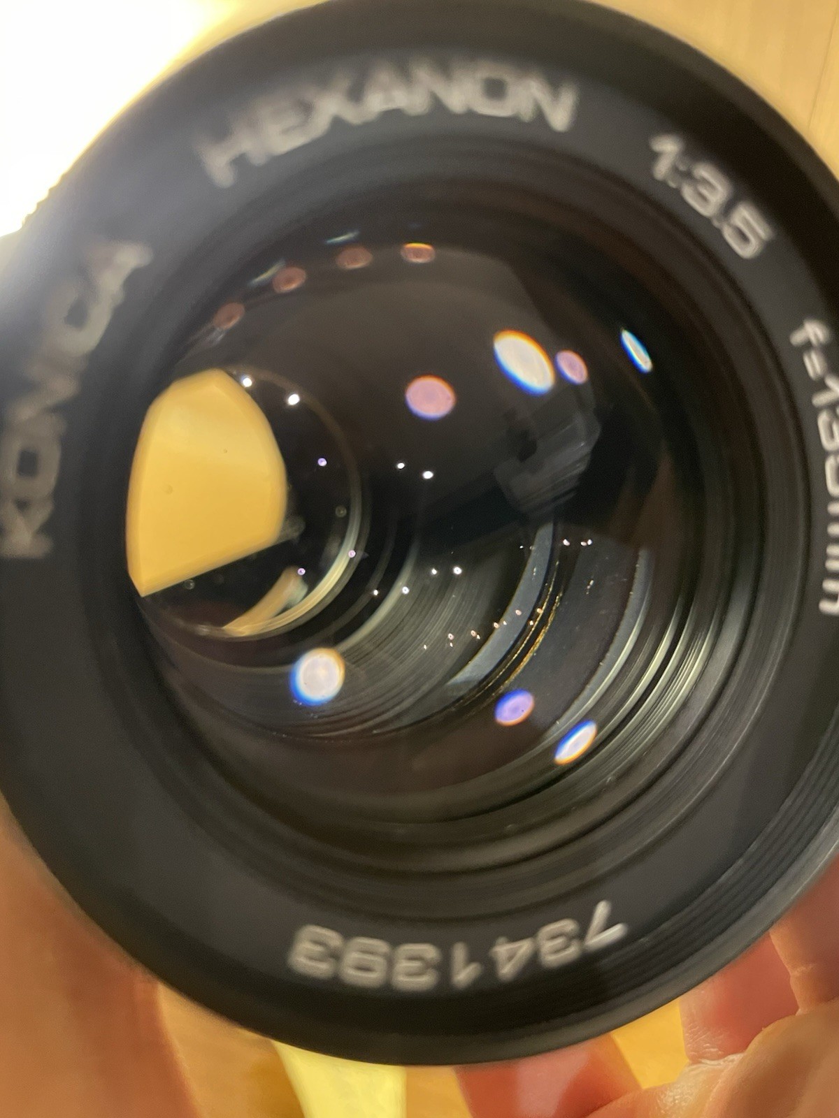 *Early Type 2 Lens : Near Mint* Konica Hexanon 52mm F/1.8 & 135mm F/3.5 AR Mount