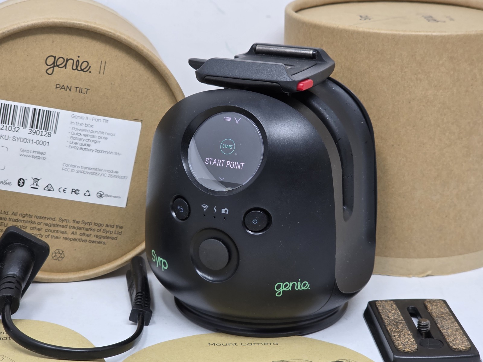 Syrp Genie II Motorized Pan/Tilt Head – Mint Cond, Still In Box, Manfrotto
