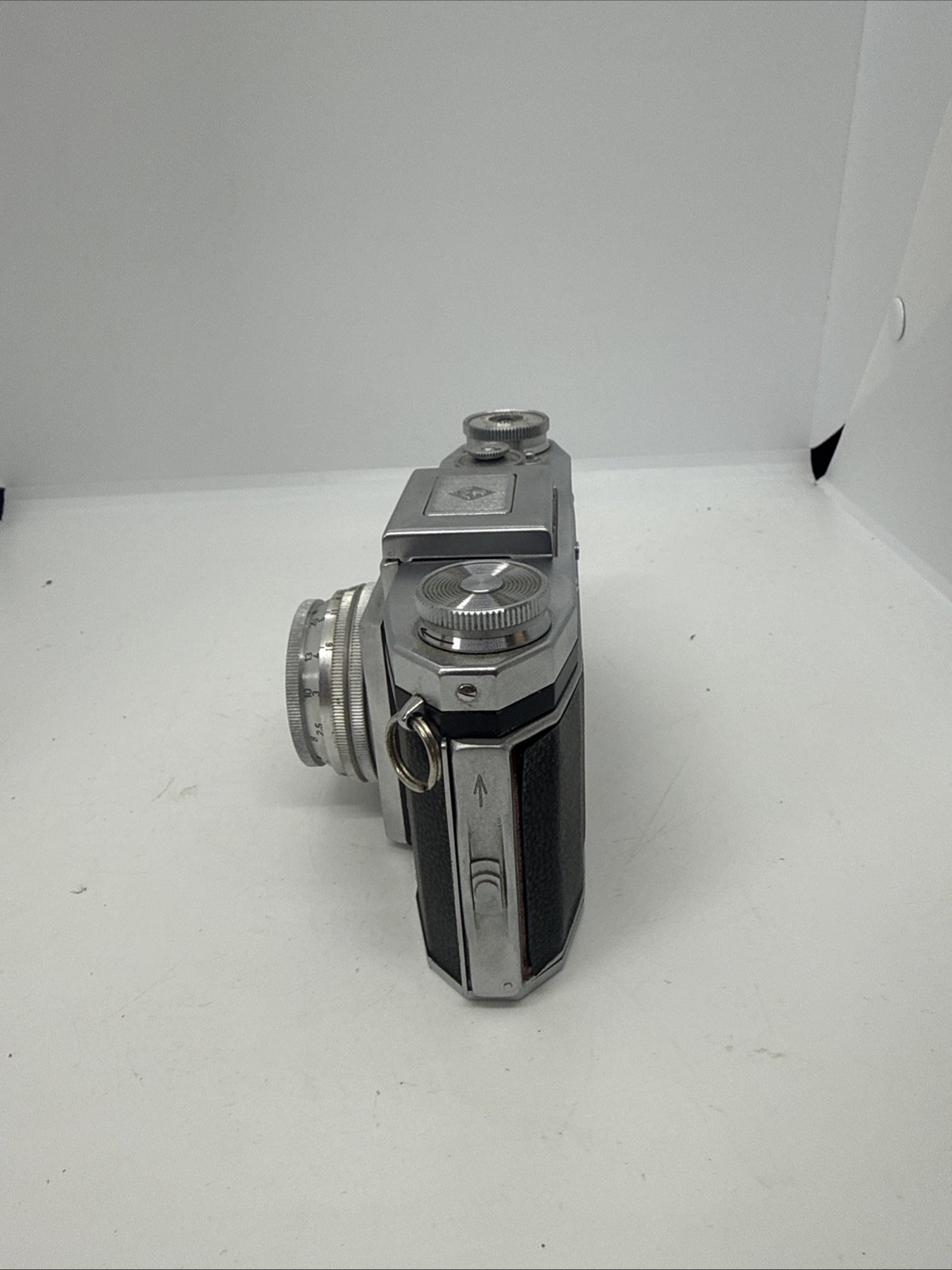 Praktica FX 35mm SLR Camera W/ Carl Zeiss Tessar 50mm f/2.8 Lens (Untested)