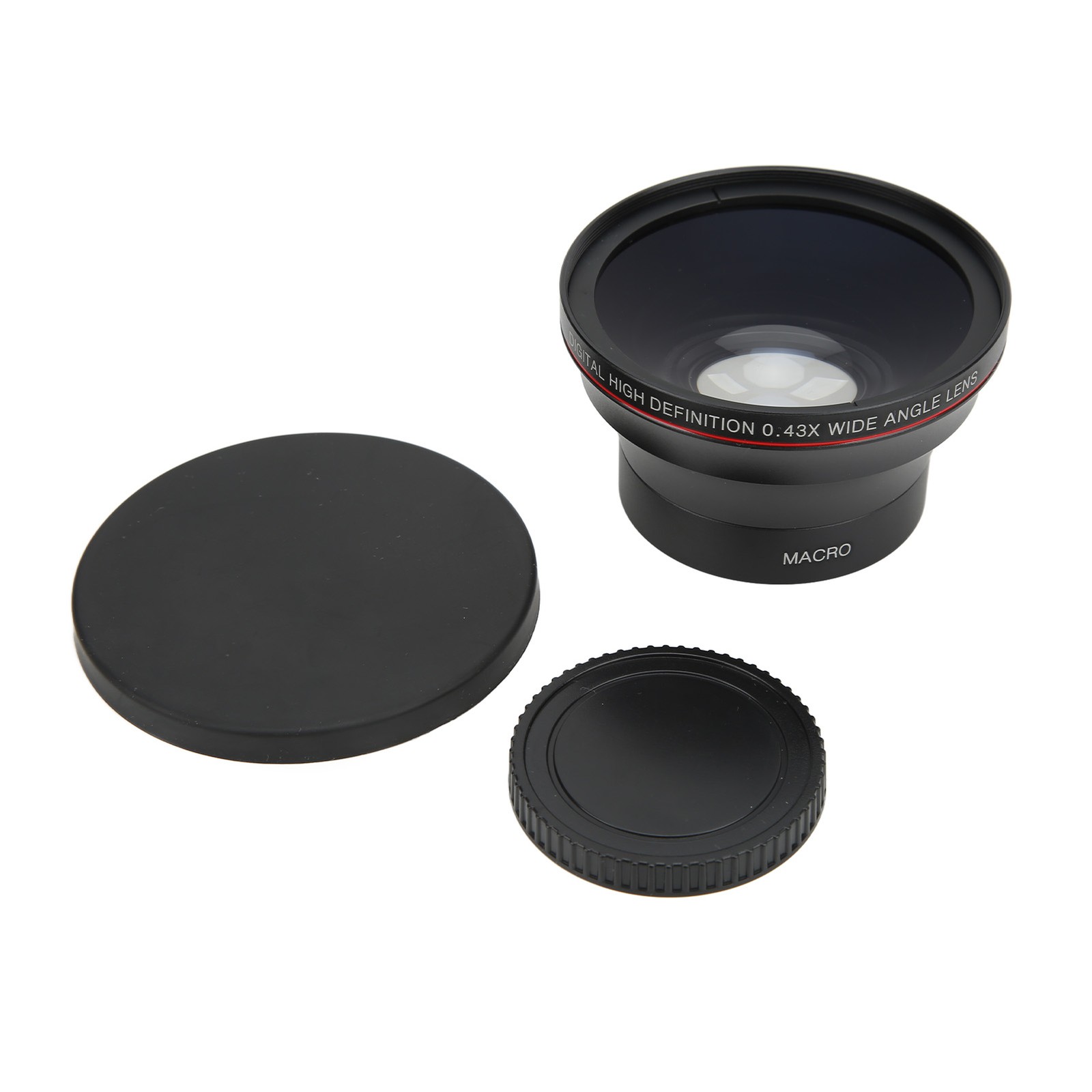 52mm 0.43X Wide Angle Lens Optical Glass Camera Lens With Macro Lens For