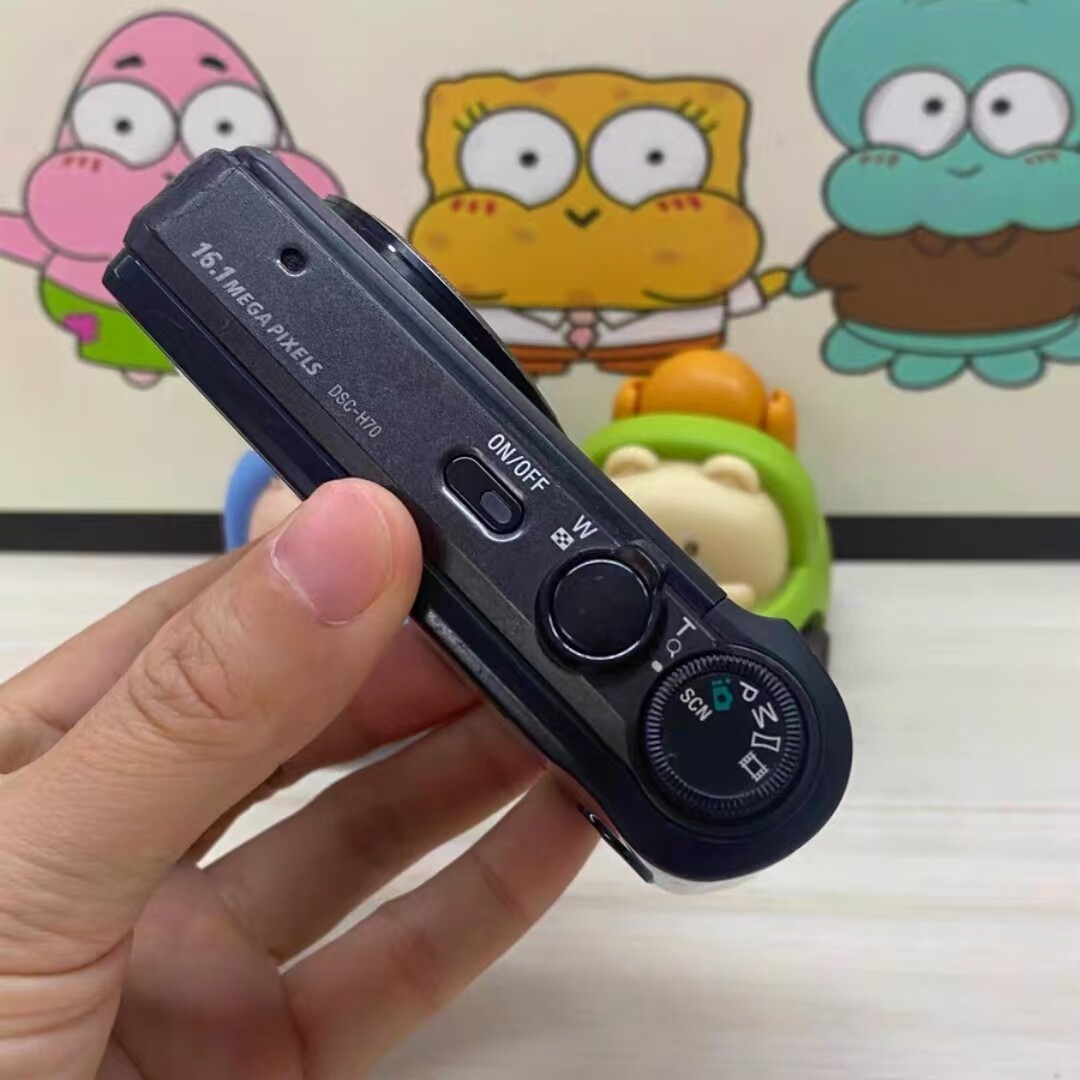 Sony Cyber-shot DSC-H70 16.1MP 10x Optical Zoom Digital Camera – Black