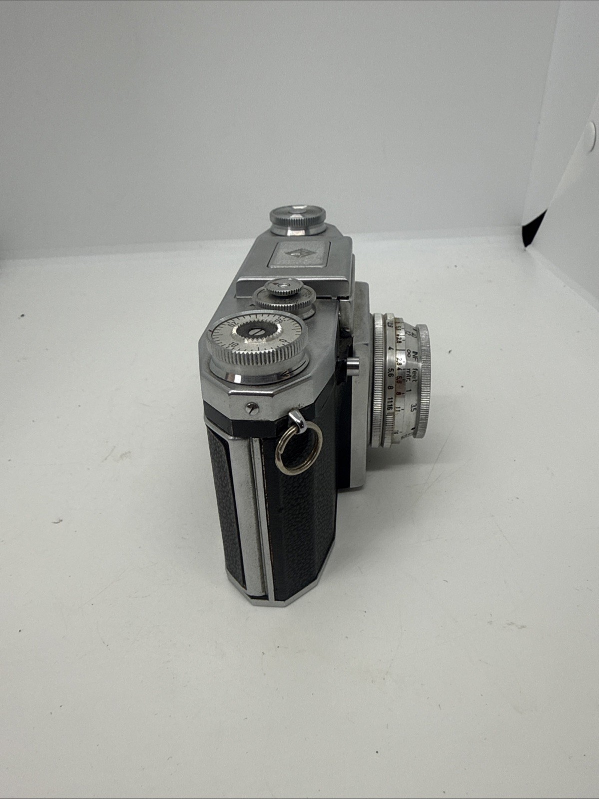 Praktica FX 35mm SLR Camera W/ Carl Zeiss Tessar 50mm f/2.8 Lens (Untested)