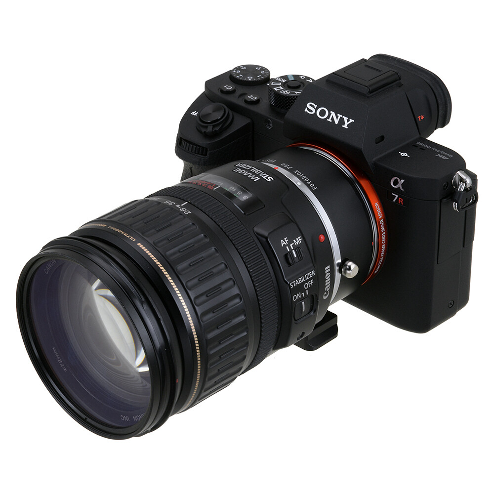 Fotodiox PRO Lens Adapter Canon EOS EF/EF-S Lens to Sony E-Mount Camera