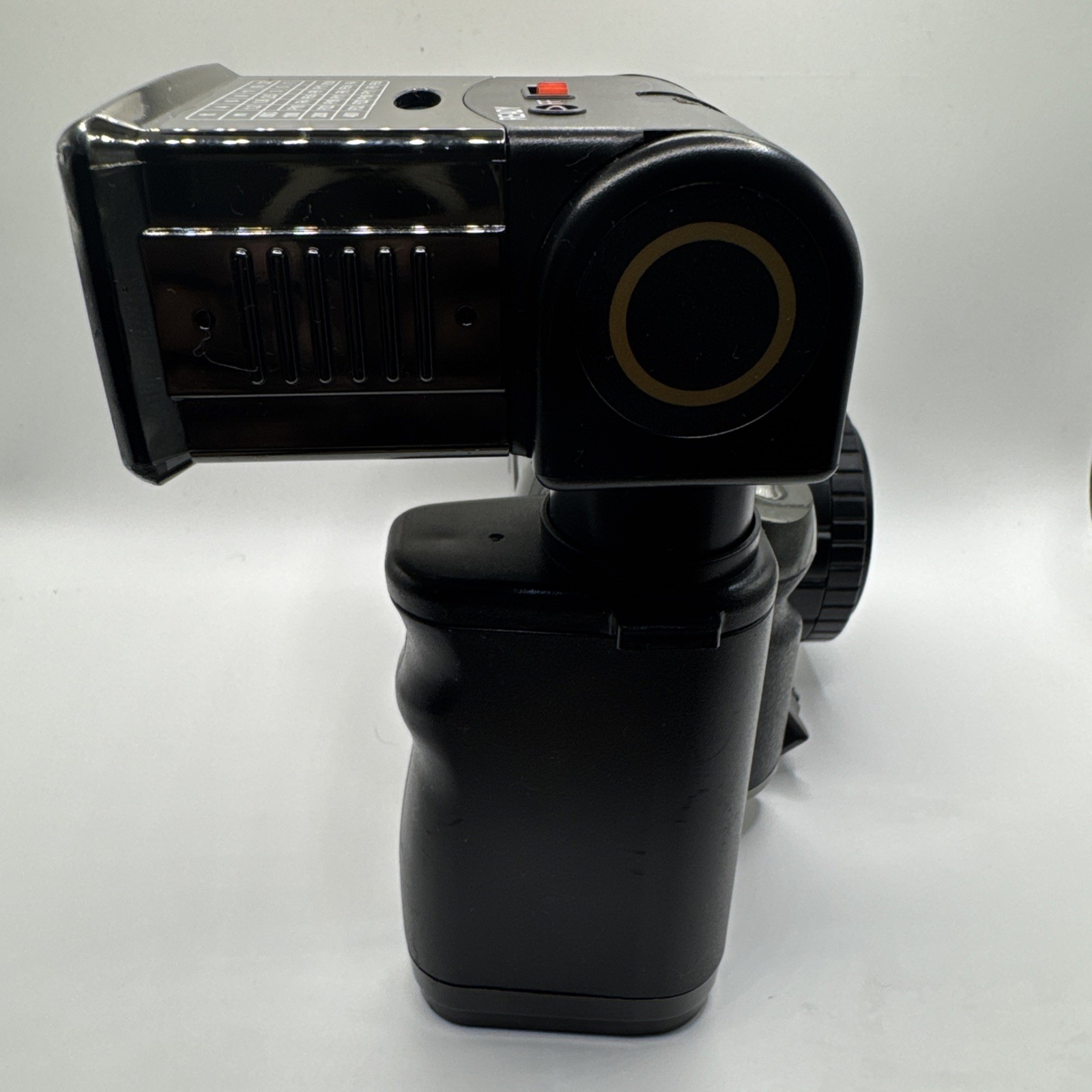 Panoramic 35mm Black Chrome Finish Camera With Wide Attachment Motor Drive,