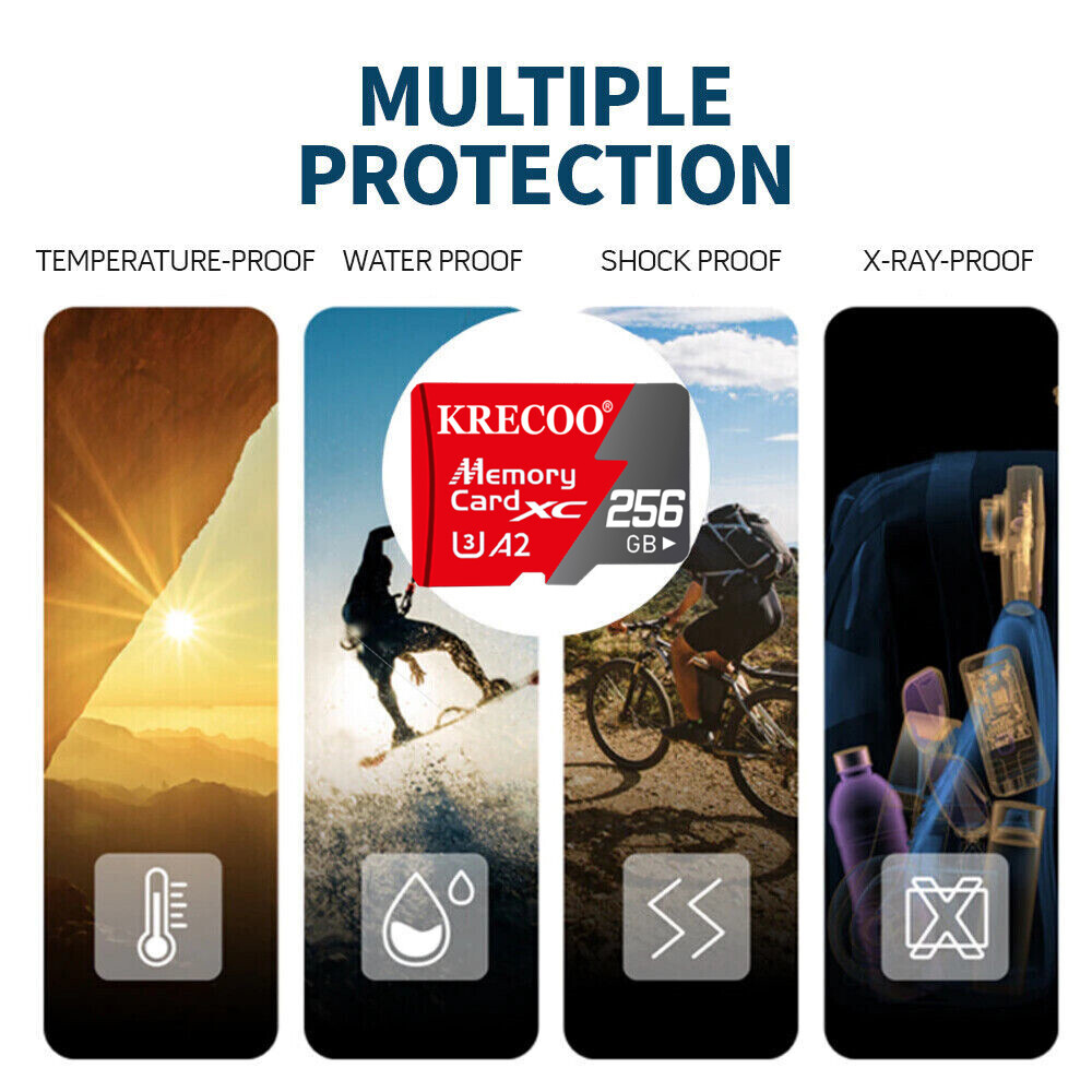 Micro SD Original Memory Card 64GB 128GB 256GB 1TB Class 10 TF Flash Card Lot