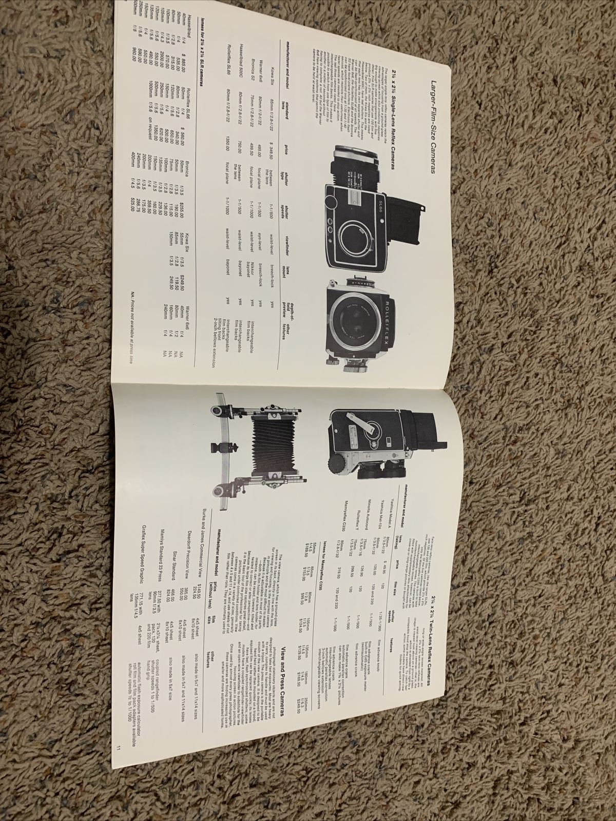 Vintage Camera Buyer’s Guide Time Life booklet 1970 Kodak Pentax Tokyo
