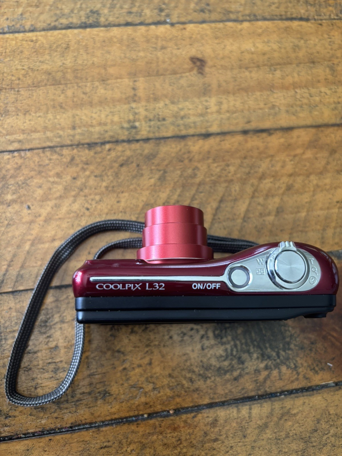 Nikon COOLPIX L32 Red 20.1MP Digital Camera 5X Zoom – FREE SHIPPING