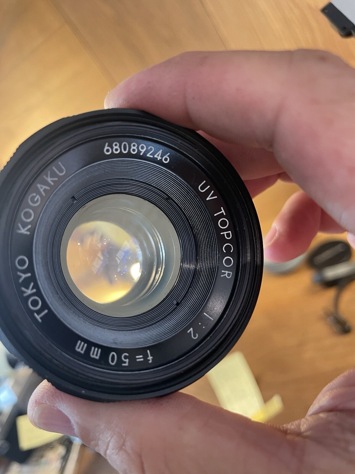 *Super Rare Black : Near Mint ++* Topcon Unirex Film Camera UV Topcor 50mm F/2