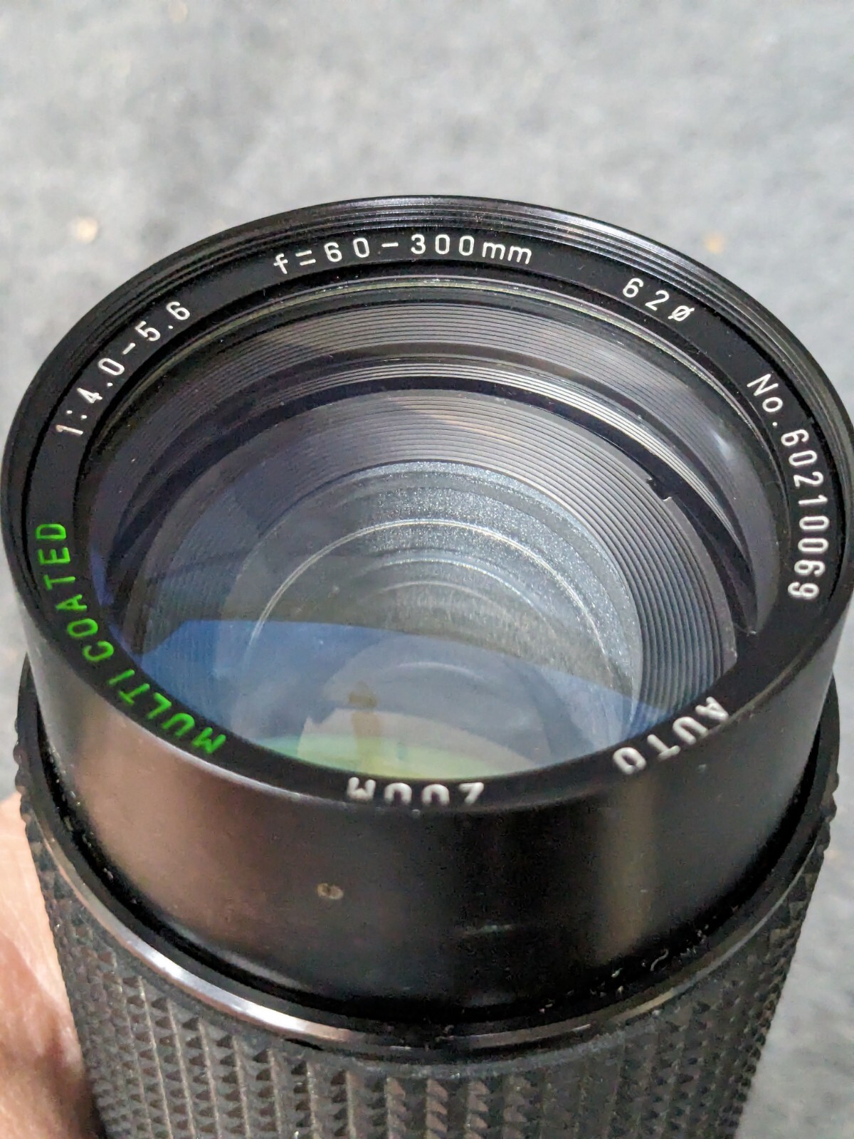 Sears Zoom Multi-Coated 60-300mm f:4.0-5.6 Manual Focus Lens 202.7368300