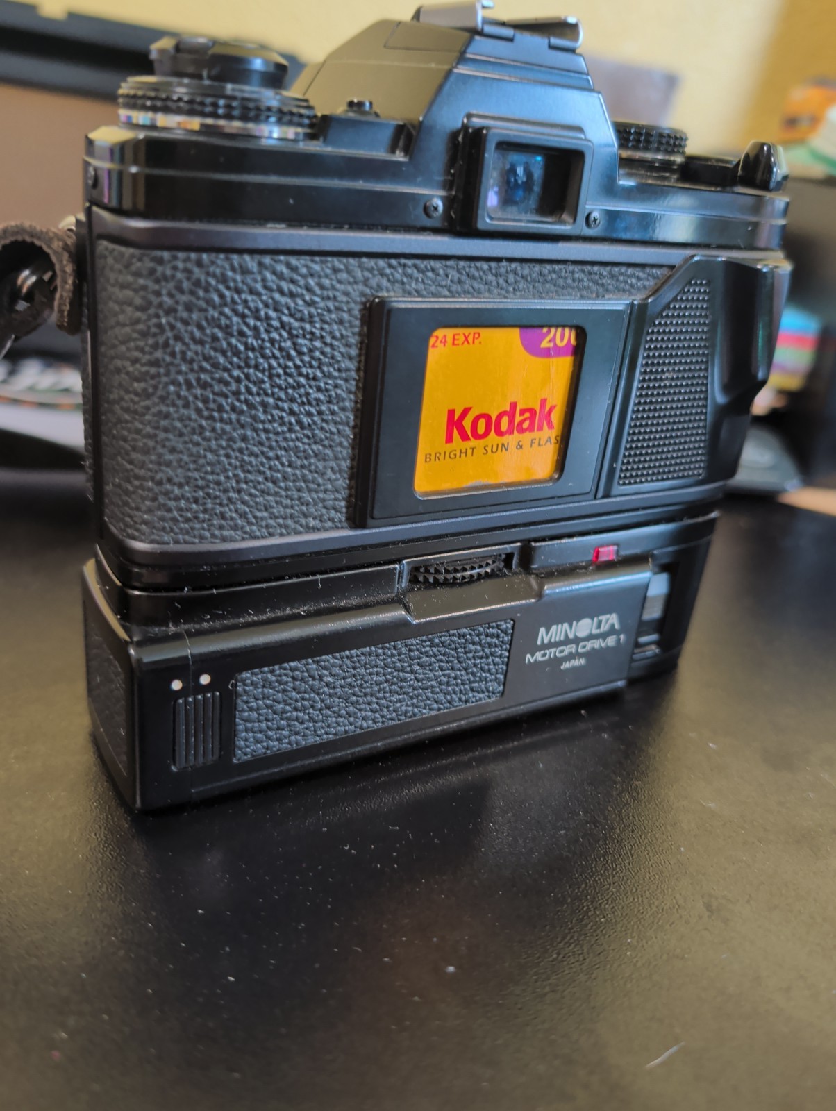Minolta X-700 35mm Camera Body, Lense, Motor Drive .