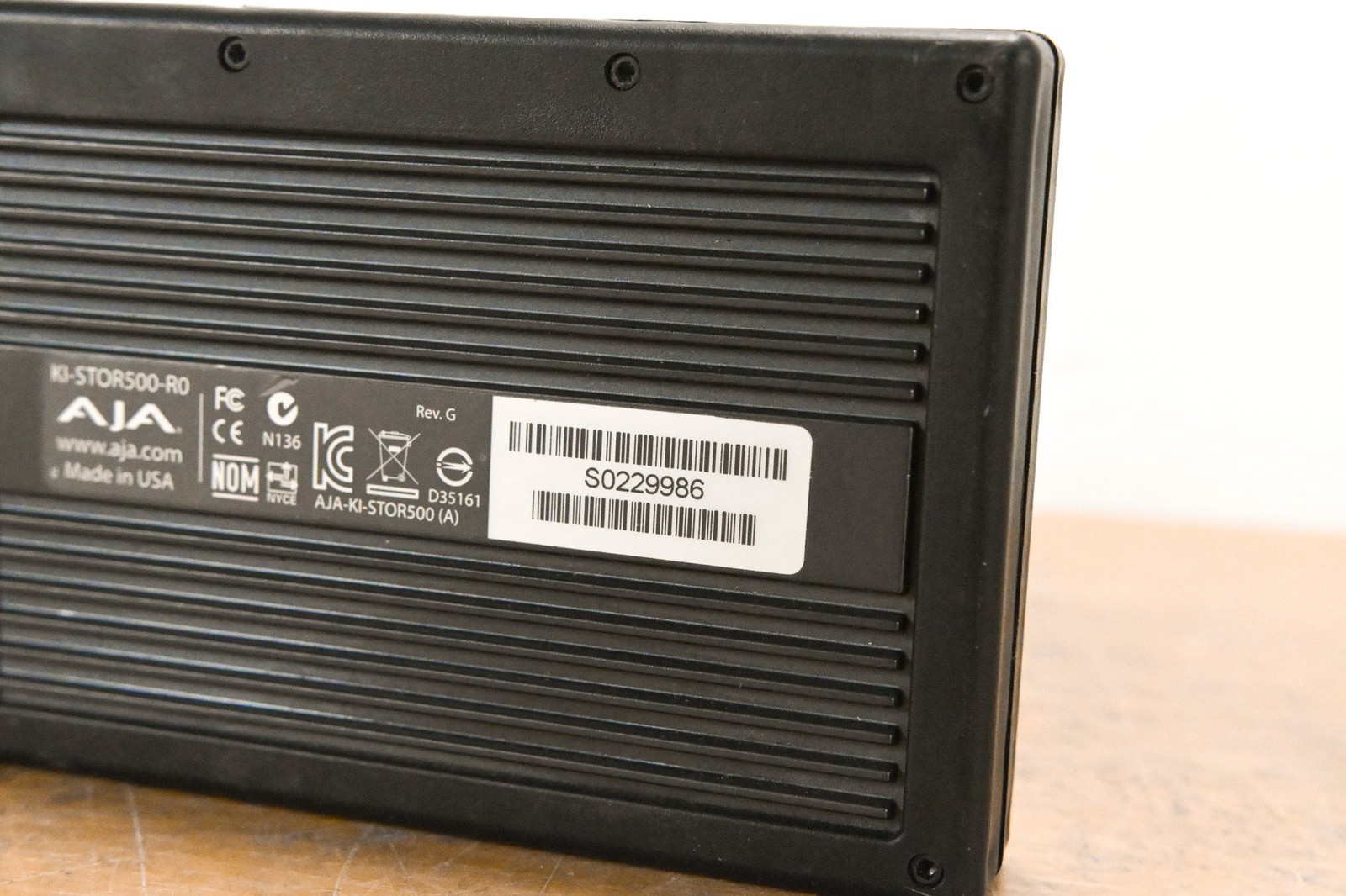 AJA KISTOR500USB-R0 500GB KiStor Hard Disk Drive for Ki Pro CG0110F