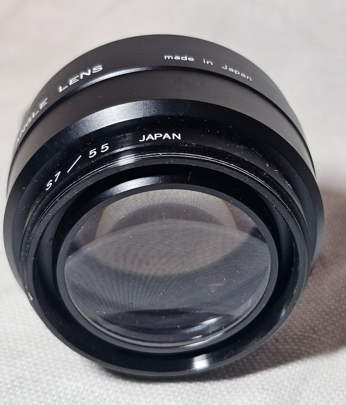 Marucon 57mm Aux Wide Angle Lens S7 / 55 Japan with Case and Tele-Wide Finder
