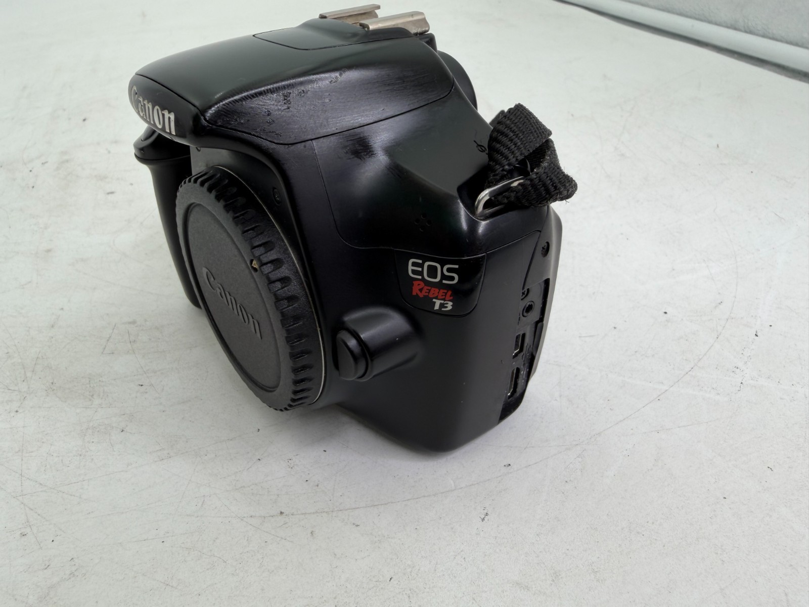 Canon EOS Rebel T3 12.2MP DSLR Camera Body Black