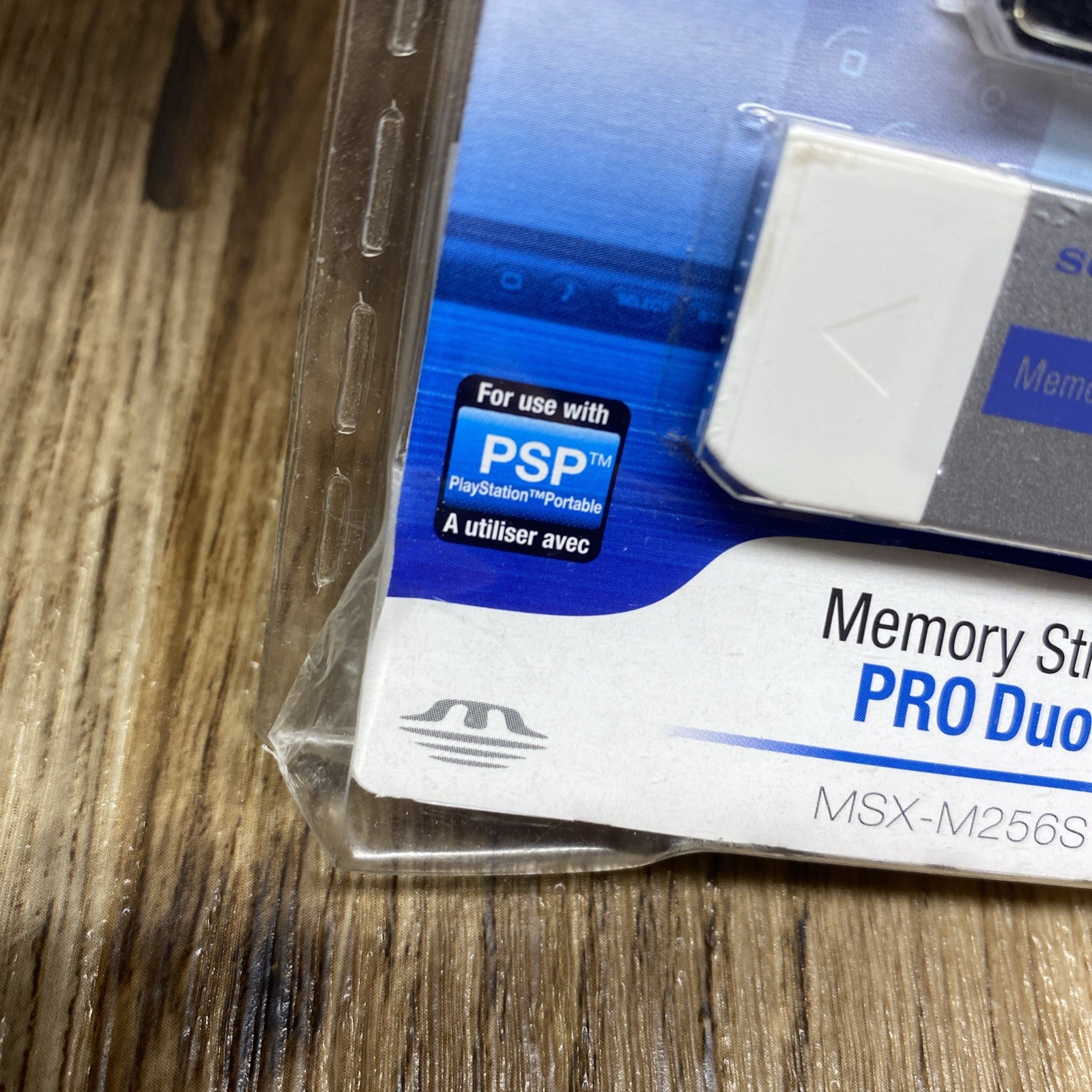 Sony Memory Stick Pro Duo MSX-M256S Memory Card 256MB w/ Adapter For Use w/ PSP