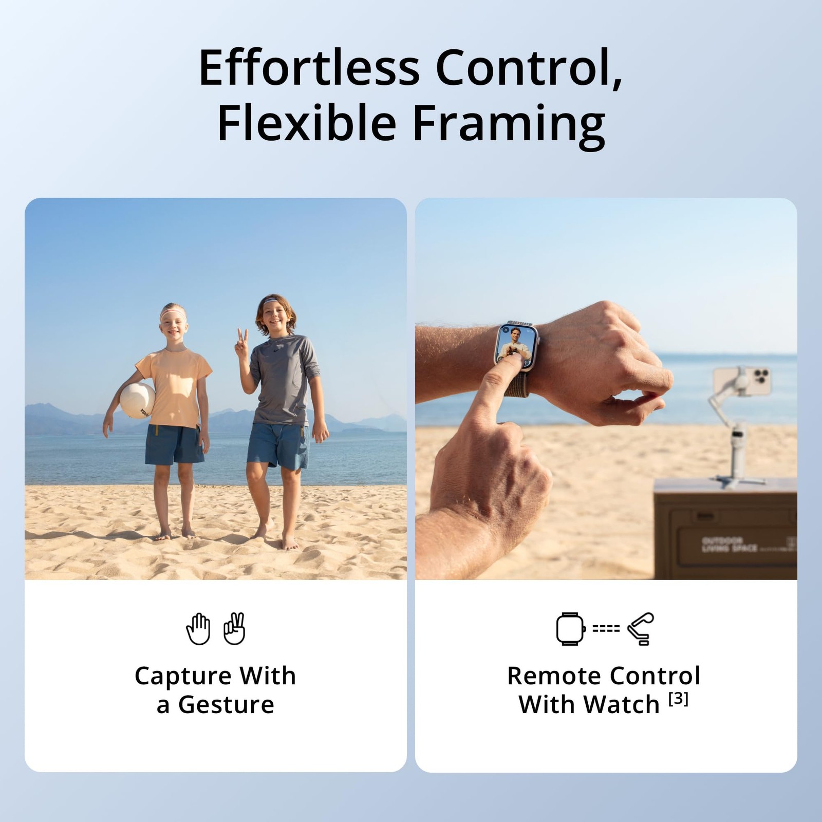 DJI Osmo Mobile 7 Gimbal Stabilizer for iPhone, Android, Built-in 2.25, gray