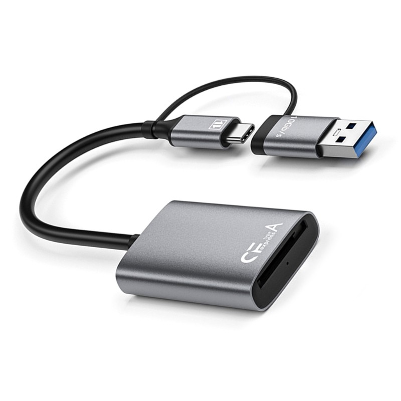 Portable CFE Card Reader For Type A CFA Cards Features Fast Speed Type C