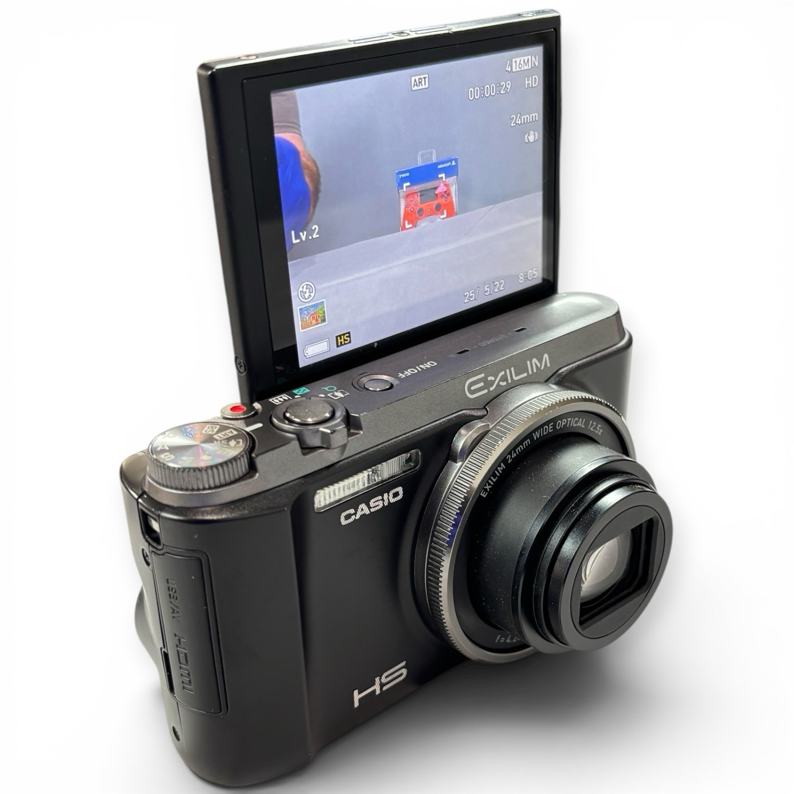 Casio Exilim High Speed EX-ZR1100 16.1MP Digital Camera Bundle Black