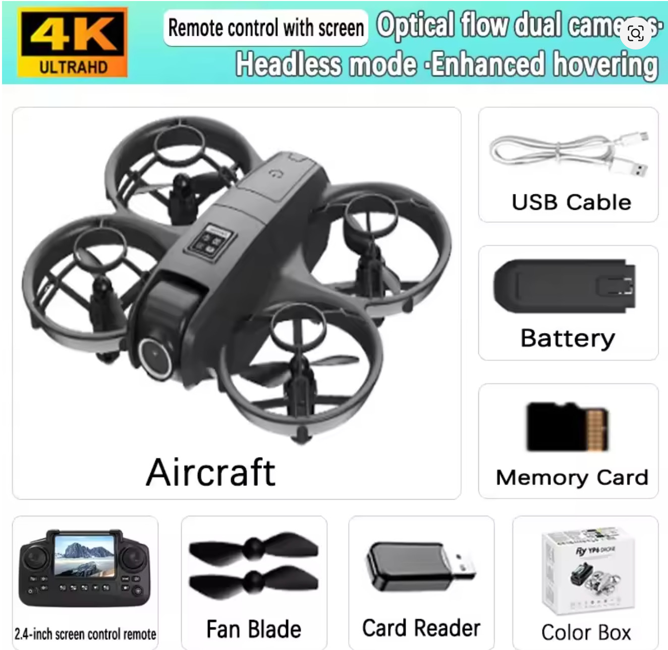 Lenovo GT8 drone 8K HD dual camera aerial photography