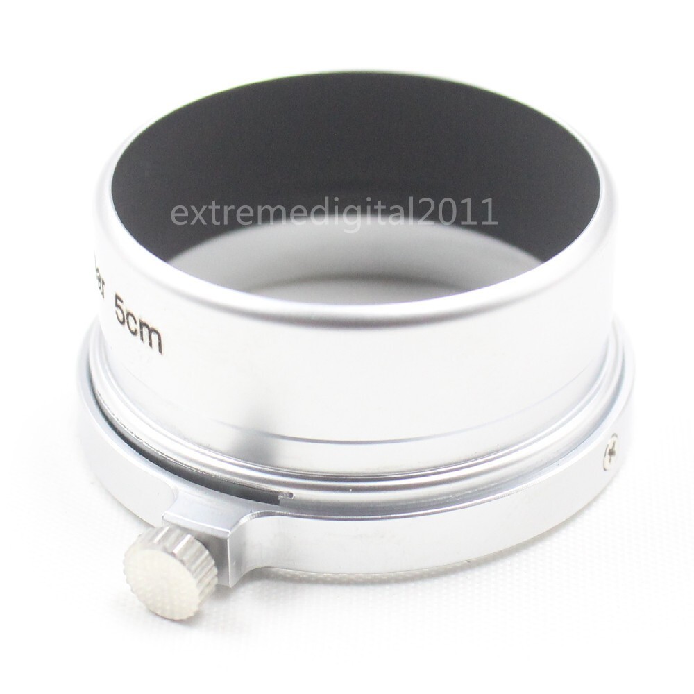 Round Metal Lens Hood for Leica Leitz M39 Elmar 5cm 50mm f/3.5 1:3.5 Lens