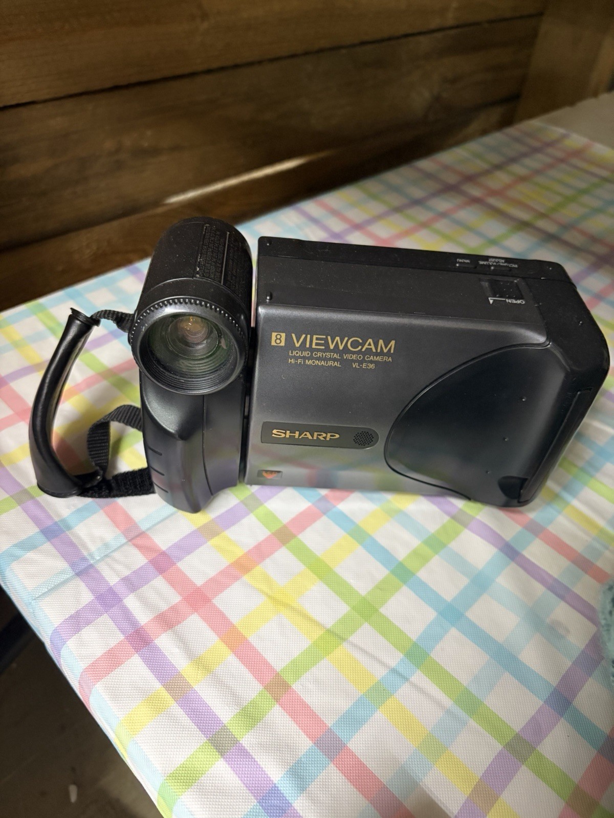 Sharp View cam Video Camera VL E36