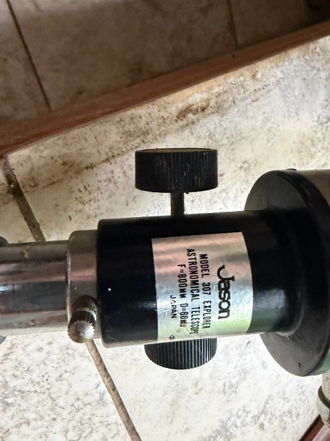 Jason 400X Model 307 Explorer Telescope No tripod