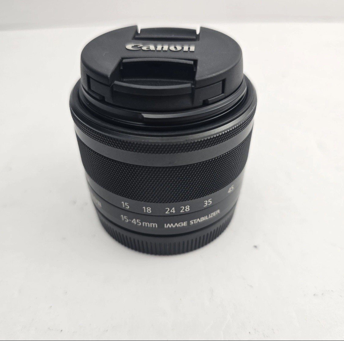 Canon EF-M 15-45mm F/3.5-6.3 IS STM Lens for EOS M M2 M3 — plus Caps