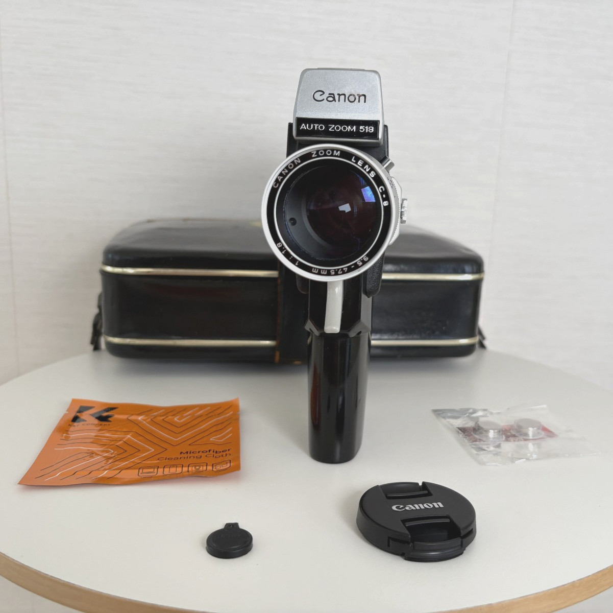 Canon Auto Zoom 518 Super 8 Camera TESTED SERVICED Accurate Meter, Fully Working