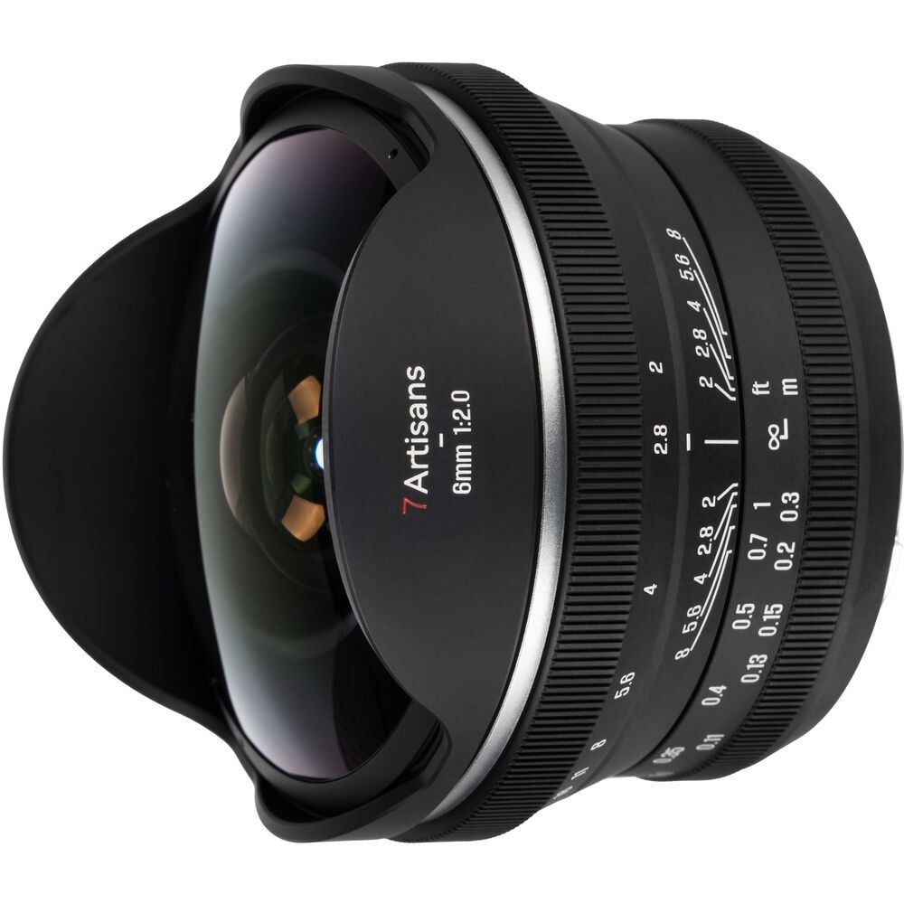 7ARTISANS 6mm F2.0 FISHEYE LENS FOR FUJIFILM FX MOUNT