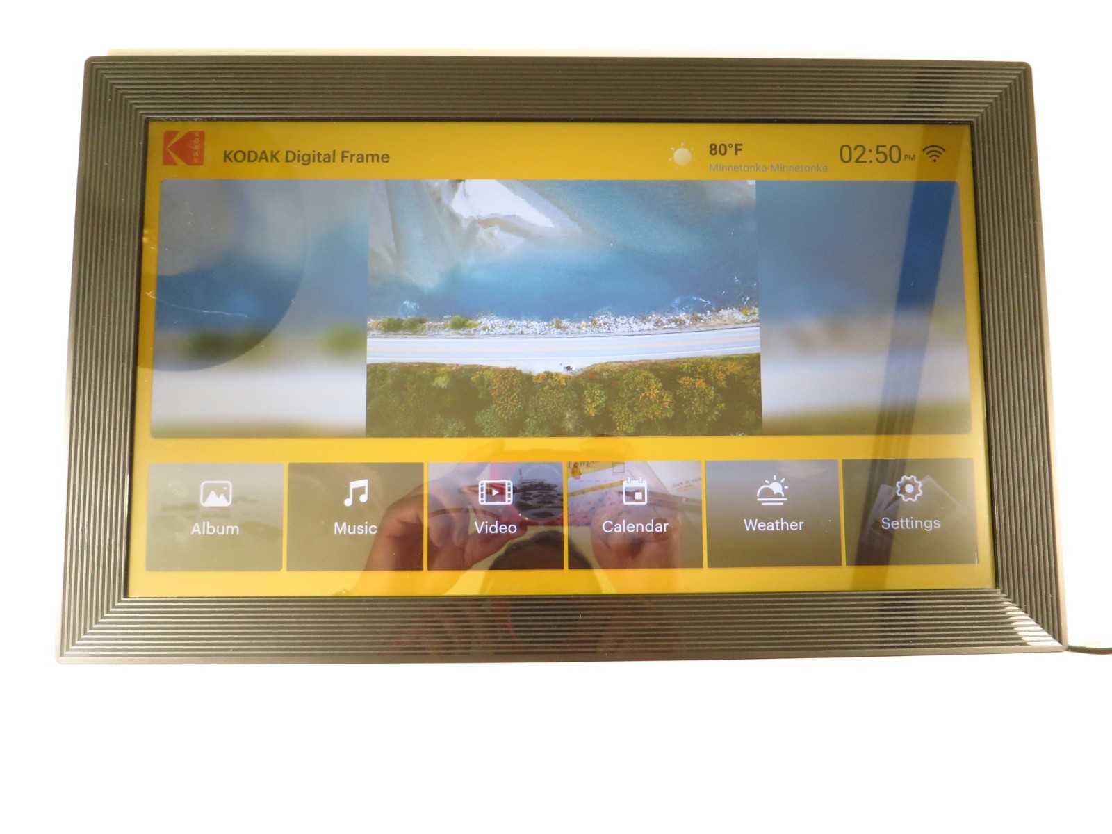 Kodak 15.6 Inch Wi-Fi Digital Picture Frame Touchscreen, RCF-1561